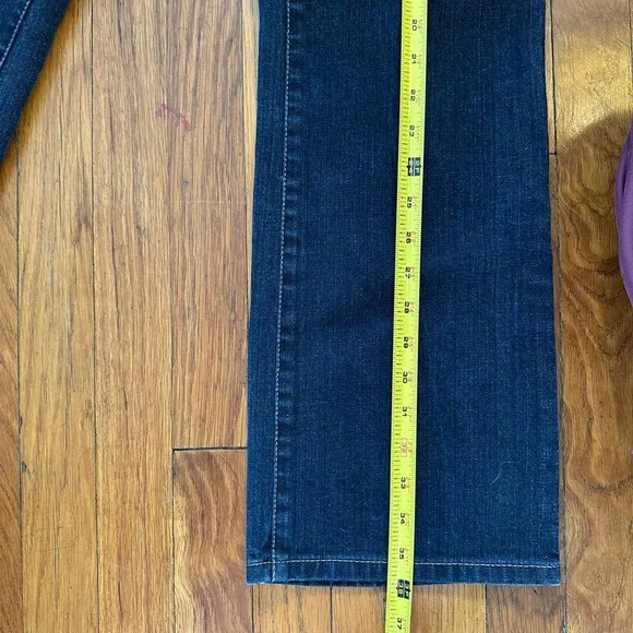 Women’s Ann Taylor Loft Curvy Bootcut Jeans 10 Petite - New - Picture 8 of 8